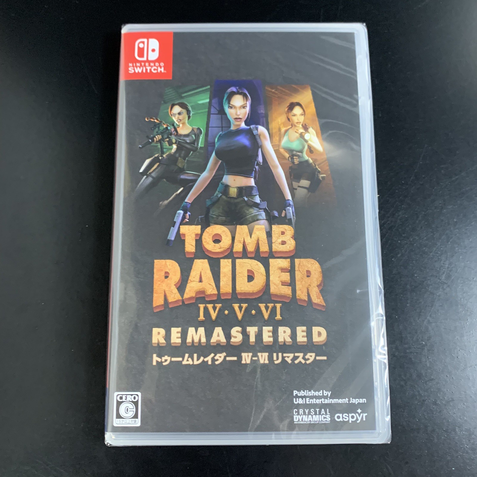 Unopened SW Tomb Raider IV-VI Remastered Nintendo Switch Aspyr Sealed