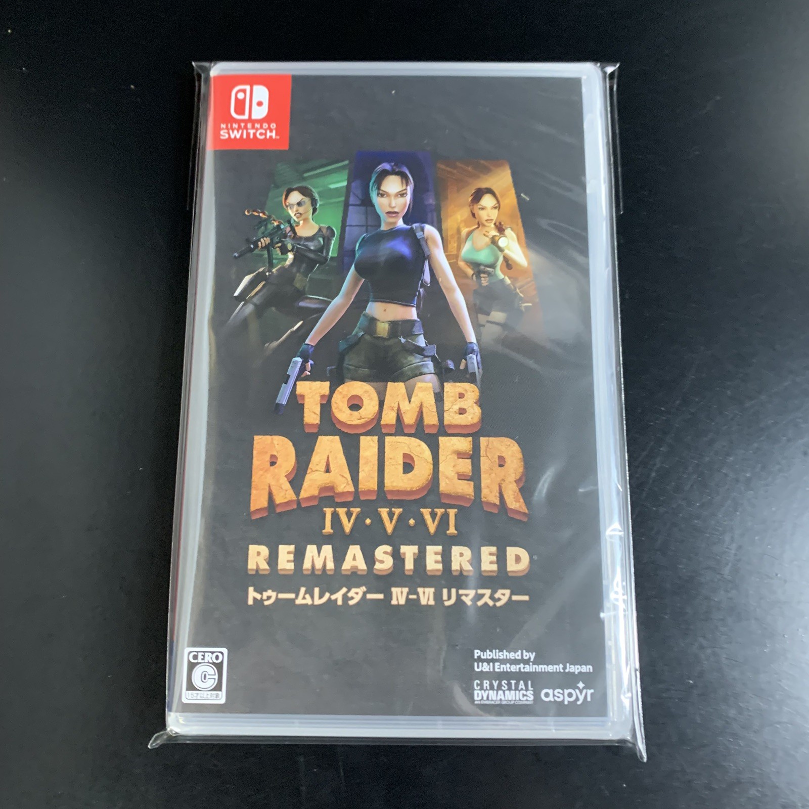 Unopened SW Tomb Raider IV-VI Remastered Nintendo Switch Aspyr Sealed