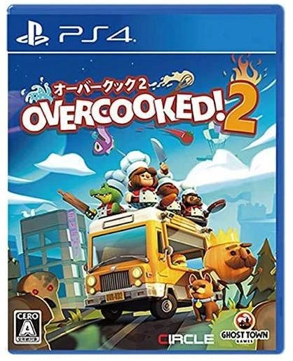 Unopened PS4 Overcooked 2 Sony PlayStation 4 CIRCLE ENTERTAINMENT Sealed JP