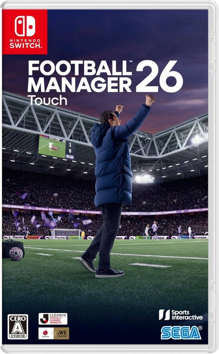 Unopened SW Football Manager 26 Touch Nintendo Switch Sega Sealed Sports JP