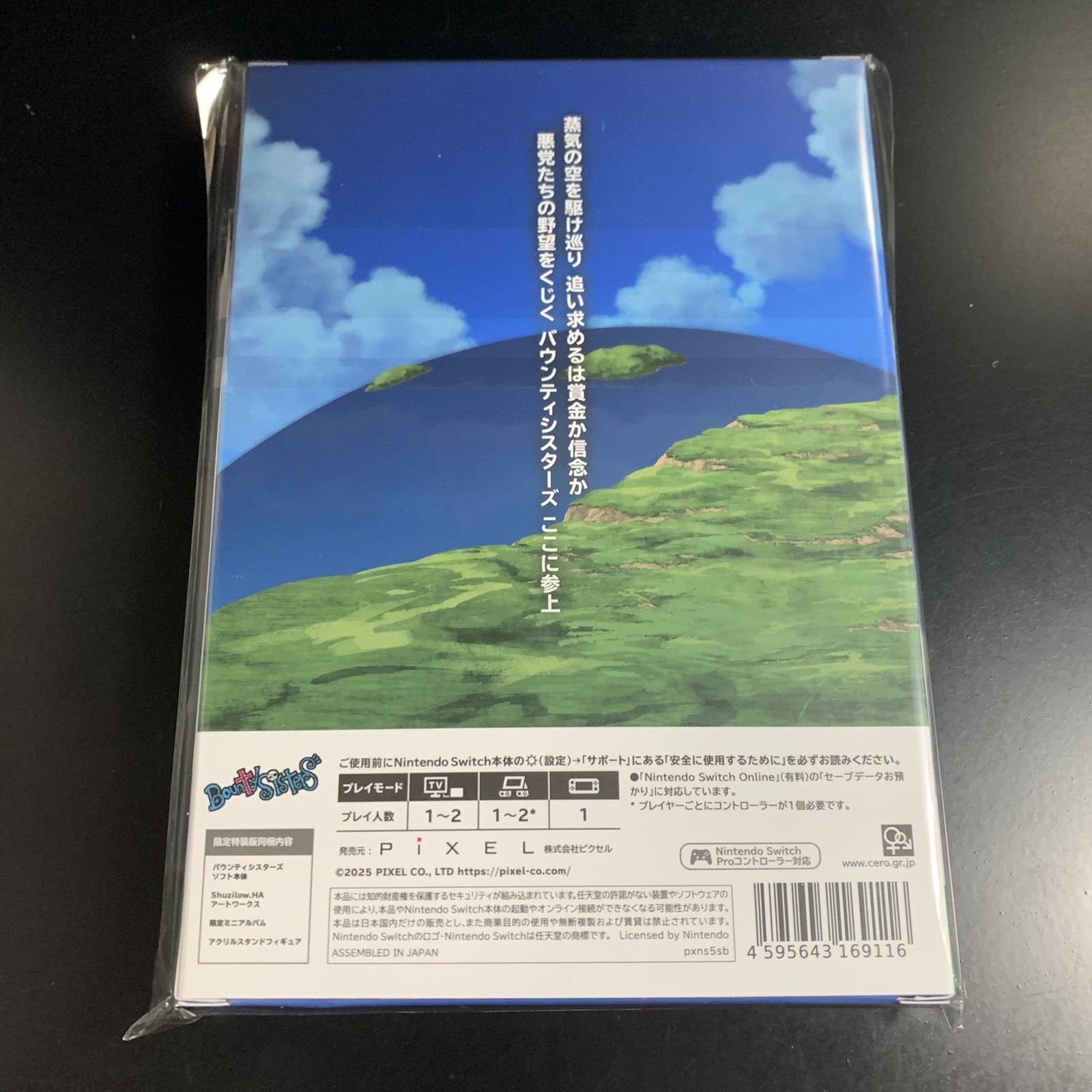 Unopened SW Bounty Sisters Limited Edition Nintendo Switch Pixel Sealed JP