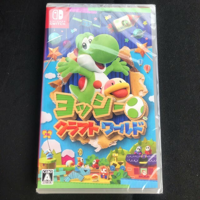 Unopened SW Yoshi's Crafted World Nintendo Switch Sealed Platformer JP
