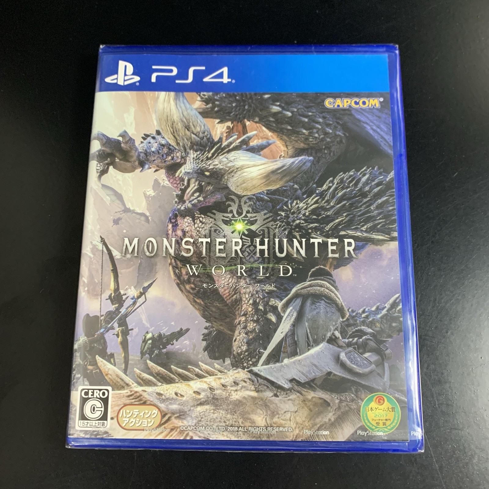 Unopened PS4 Monster Hunter World Sony PlayStation 4 Capcom Sealed Action RPG