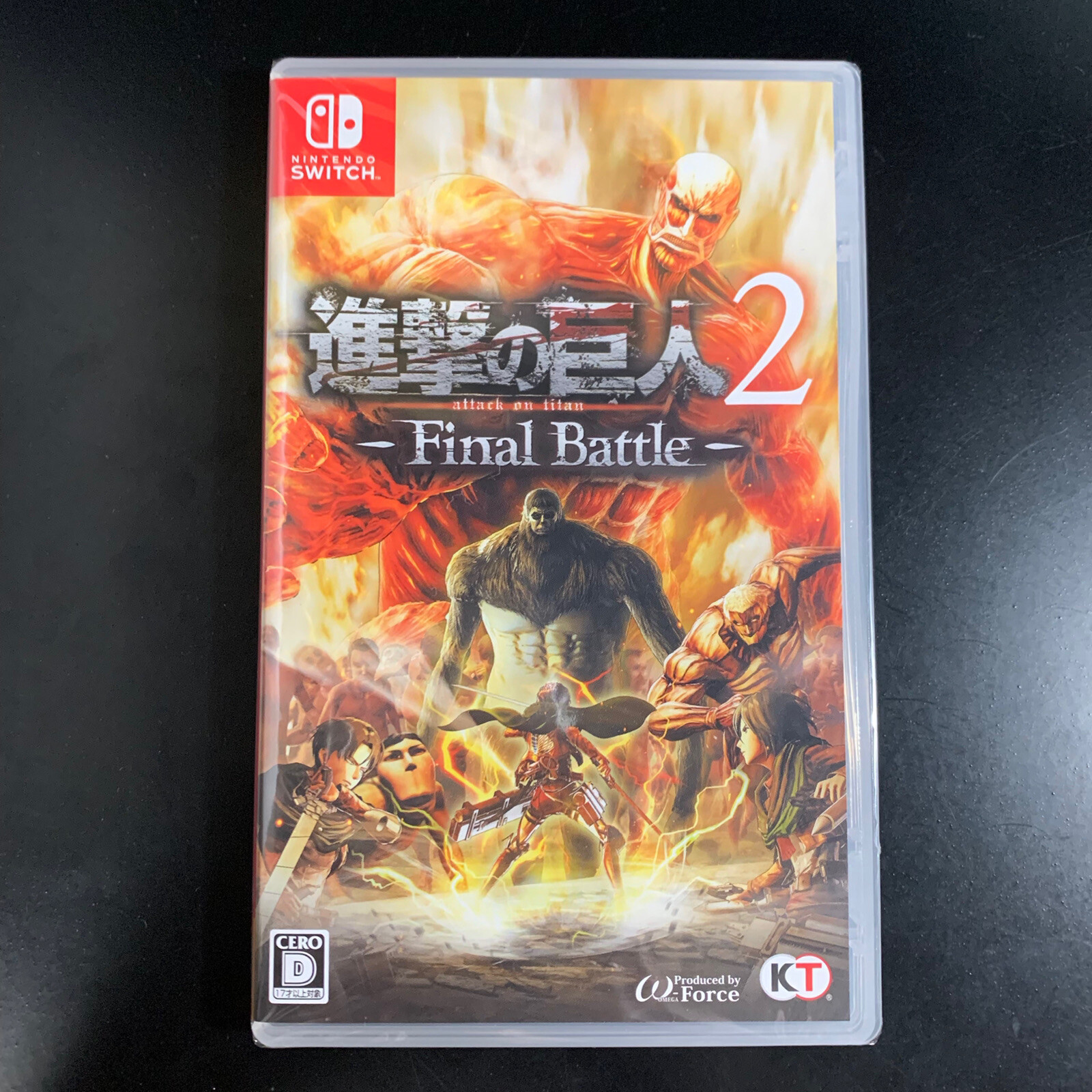 Unopened SW Attack on Titan 2 FINAL BATTLE Nintendo Switch Koei Tecmo Games