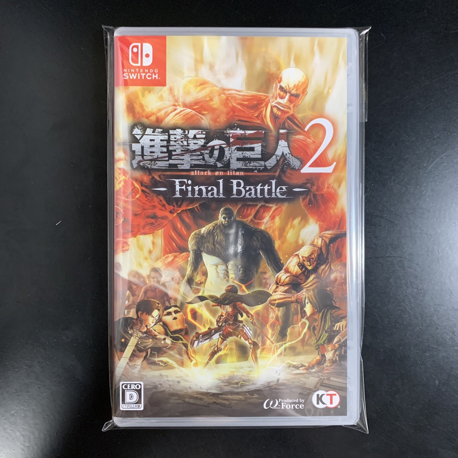 Unopened SW Attack on Titan 2 FINAL BATTLE Nintendo Switch Koei Tecmo Games
