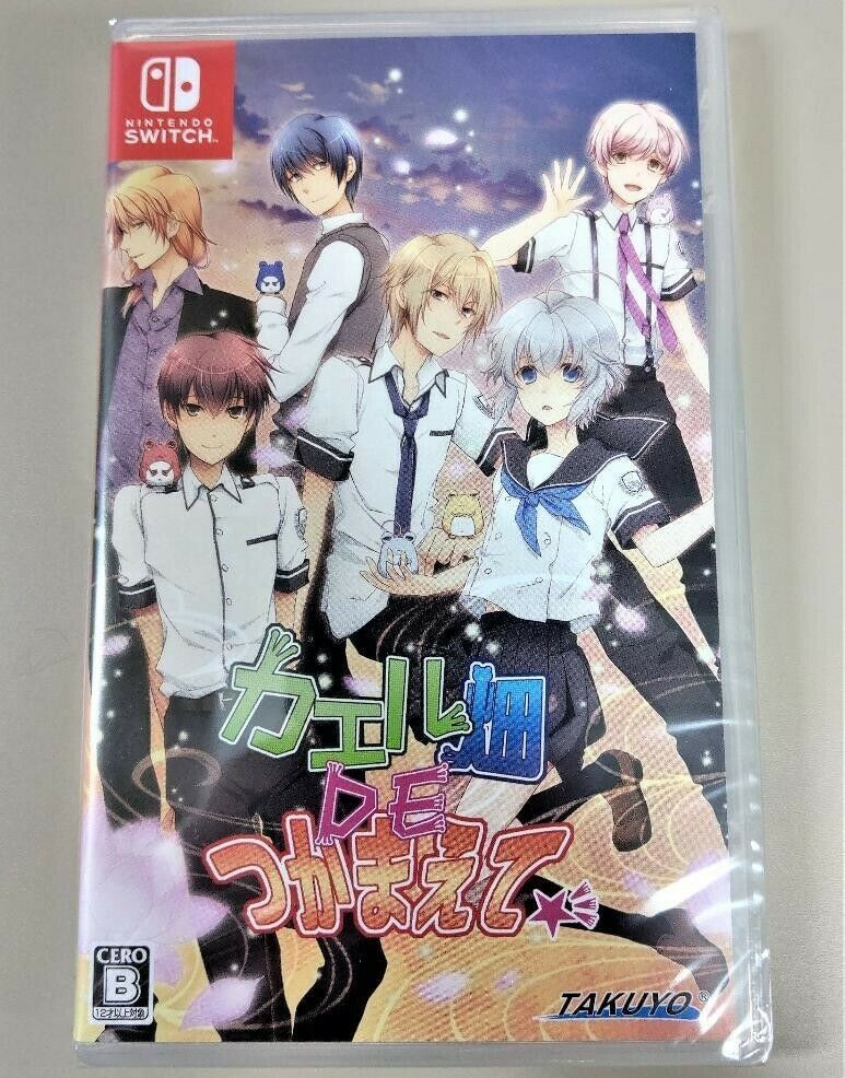 Unopened SW Kaeru Batake de Tsukamaete Nintendo Switch Takuyo Sealed Otome JP