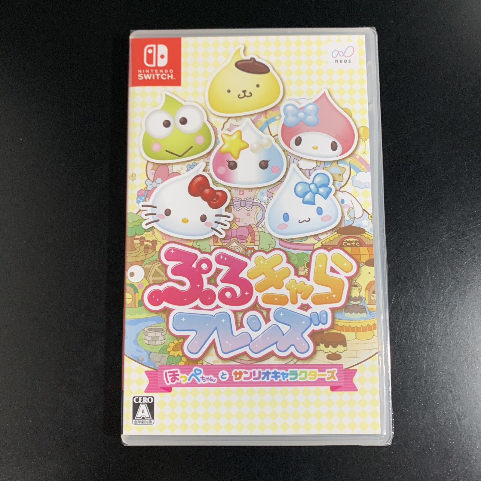 Unopened SW Puru-Chara Friends Hoppe-chan to Sanrio Characters Nintendo Switch
