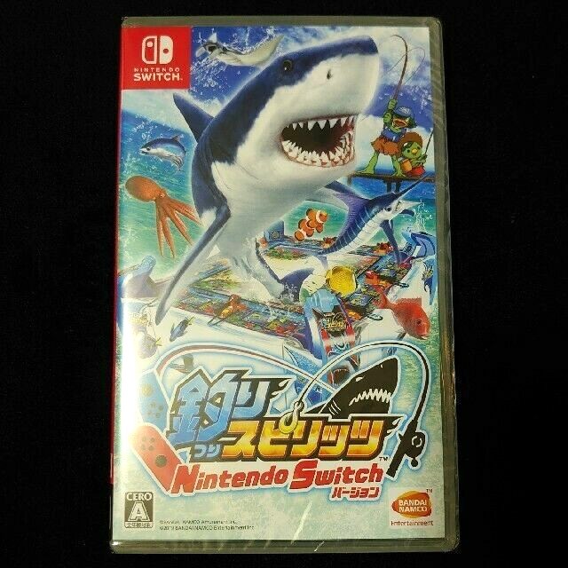 Unopened SW Fishing Spirits Nintendo Switch Bandai Namco Sealed Simulation JP